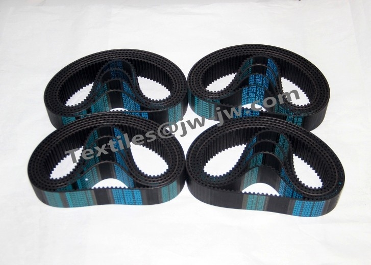 H5M 500-35 Type Belt Weaving Loom Spare Parts Black Rubber Material