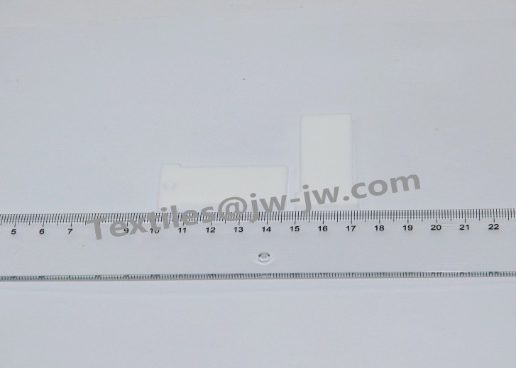 White plastic Ripper Belt Slider JwJW G6300 Loom Spare Parts