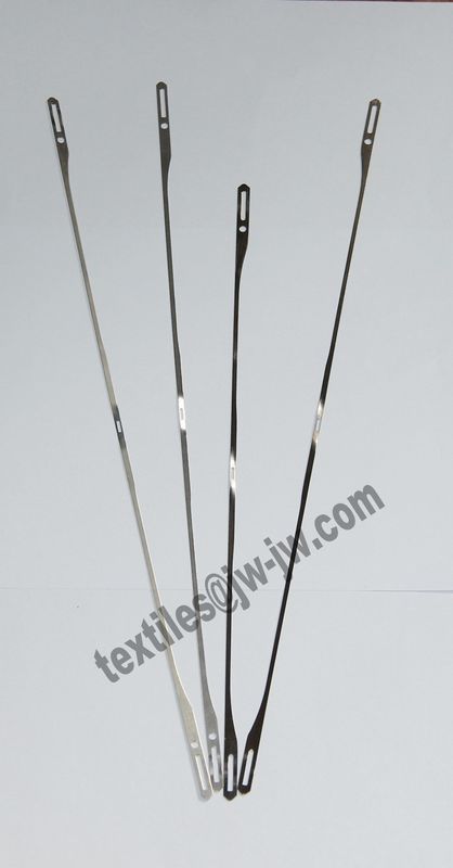 Leno Steel Healds Wire 331mm J type with eye 6.5*1.8 for Weaving Loom Spare Parts