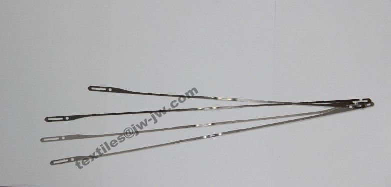 Leno Steel Healds Wire 331mm J type with eye 6.5*1.8 for Weaving Loom Spare Parts