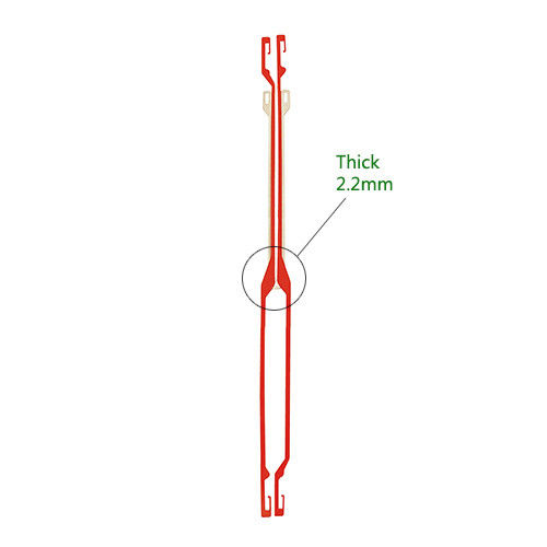 JW-0048 J Type Leno Heald 330cm Weaving Loom Spare Parts